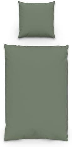 LARAWELL Bettwäsche-Set 135x200 Baumwolle