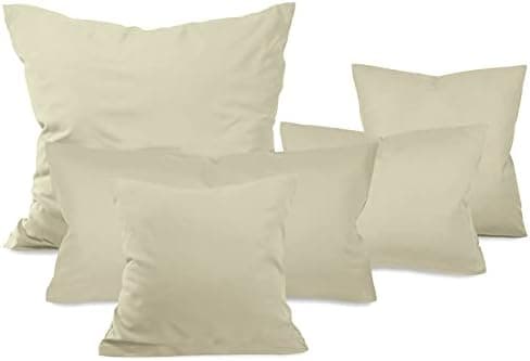 Doppelpack Baumwoll-Kissenbezüge 40 x 15 cm – Navyblau, schlichtes modernes Design