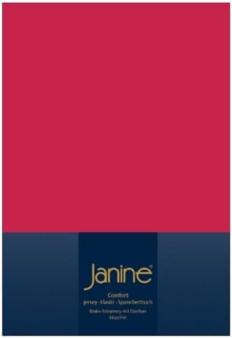 Janine Spannbettlaken Mako-Feinjersey Classic Jersey für Matratzen 180–200 x 200 cm