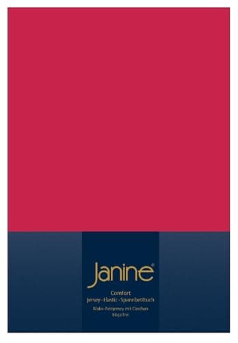 Janine Spannbettlaken Mako-Feinjersey Classic Jersey für Matratzen 180–200 x 200 cm