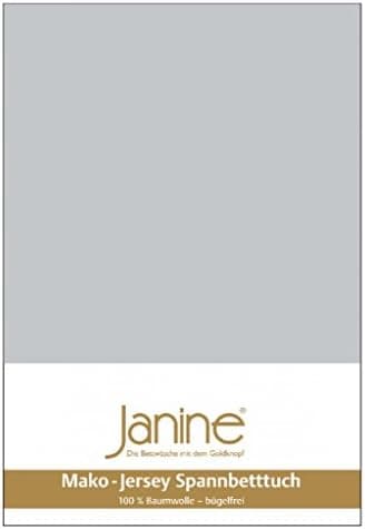 Janine Spannbettlaken Mako-Feinjersey Classic Jersey für Matratzen 180–200 x 200 cm