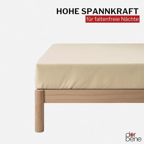 Spannbettlaken 140x200 cm – Jersey Baumwolle, Oeko‑TEX zertifiziert