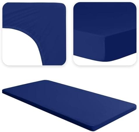 Jacobson Jersey-Spannbettlaken aus Baumwolle – OEKO-TEX STANDARD 100, 180x200–200x200 cm, Weiß