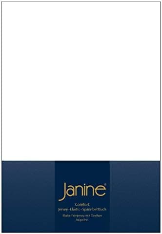 Janine Spannbettlaken Mako-Feinjersey Classic Jersey für Matratzen 180–200 x 200 cm