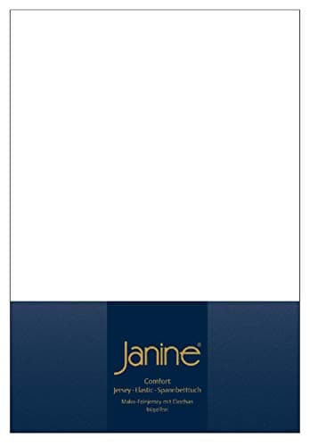 Janine Spannbettlaken Mako-Feinjersey Classic Jersey für Matratzen 180–200 x 200 cm