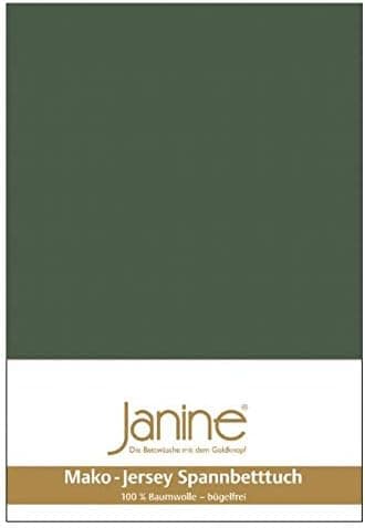Janine Spannbettlaken Mako-Feinjersey Classic Jersey für Matratzen 180–200 x 200 cm