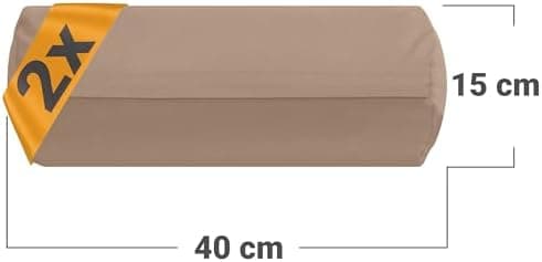 Doppelpack Baumwoll-Kissenbezüge 40 x 15 cm – Navyblau, schlichtes modernes Design