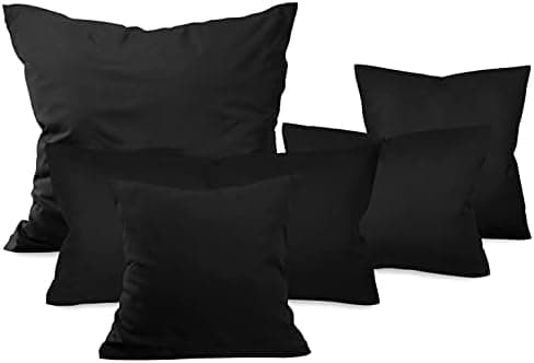Doppelpack Baumwoll-Kissenbezüge 40 x 15 cm – Navyblau, schlichtes modernes Design