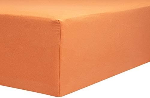 AVANTGARDE Spannbettlaken 180x200–200x220 cm, 40 cm Steg – 100% Jersey-Baumwolle 170 g/m², OEKO-TEX – passend für Boxspr