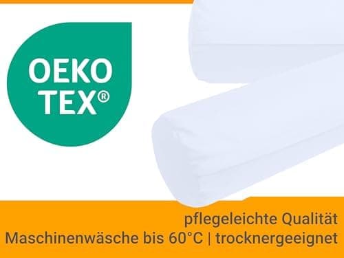 Doppelpack Baumwoll-Kissenbezüge 40 x 15 cm – Navyblau, schlichtes modernes Design