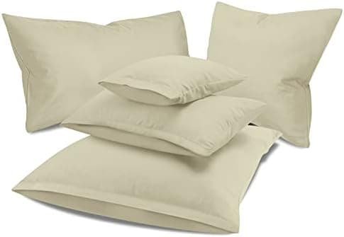 Doppelpack Baumwoll-Kissenbezüge 40 x 15 cm – Navyblau, schlichtes modernes Design