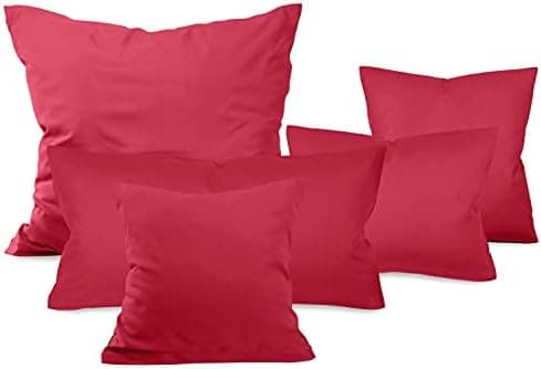 Doppelpack Baumwoll-Kissenbezüge 40 x 15 cm – Navyblau, schlichtes modernes Design