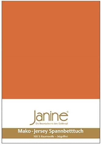 Janine Spannbettlaken Mako-Feinjersey Classic Jersey für Matratzen 180–200 x 200 cm