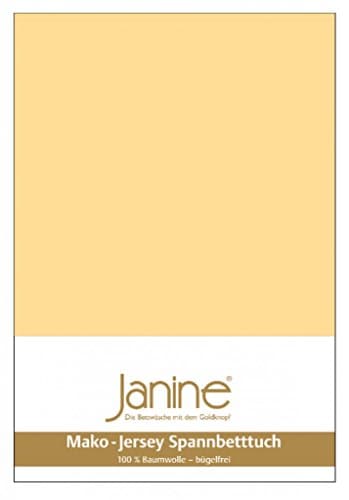 Janine Spannbettlaken Mako-Feinjersey Classic Jersey für Matratzen 180–200 x 200 cm