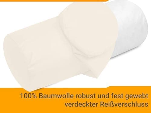 Doppelpack Baumwoll-Kissenbezüge 40 x 15 cm – Navyblau, schlichtes modernes Design