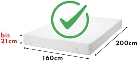 Jacobson Spannbettlaken 180×200 cm – GOTS‑zertifizierte Bio‑Baumwolle