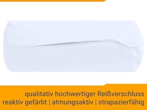 Doppelpack Baumwoll-Kissenbezüge 40 x 15 cm – Navyblau, schlichtes modernes Design
