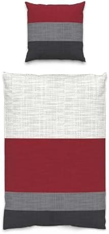 LARAWELL Bettwäsche-Set 135x200 Baumwolle