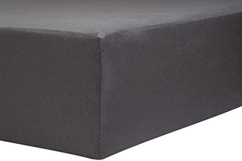 AVANTGARDE Spannbettlaken 180x200–200x220 cm, 40 cm Steg – 100% Jersey-Baumwolle 170 g/m², OEKO-TEX – passend für Boxspr