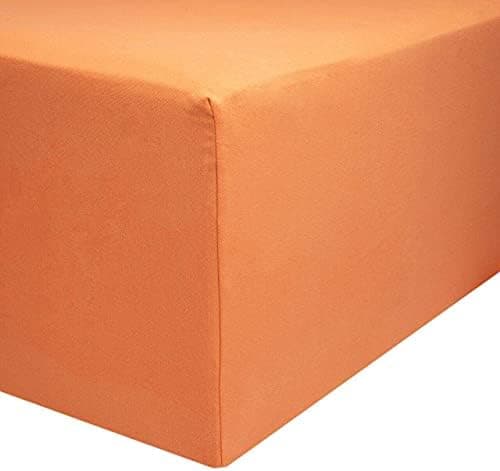 AVANTGARDE Spannbettlaken 180x200–200x220 cm, 40 cm Steg – 100% Jersey-Baumwolle 170 g/m², OEKO-TEX – passend für Boxspr