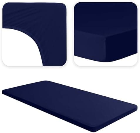 Jacobson Jersey-Spannbettlaken aus Baumwolle – OEKO-TEX STANDARD 100, 180x200–200x200 cm, Weiß