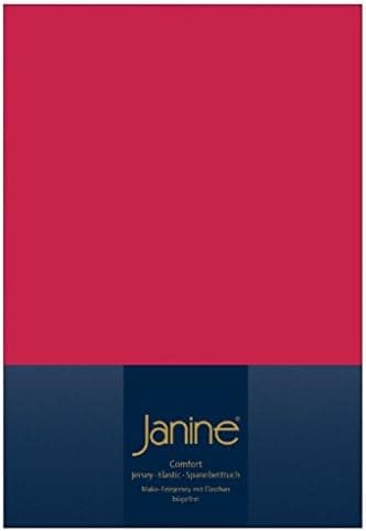 Janine Spannbettlaken Mako-Feinjersey Classic Jersey für Matratzen 180–200 x 200 cm