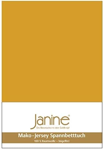 Janine Spannbettlaken Mako-Feinjersey Classic Jersey für Matratzen 180–200 x 200 cm