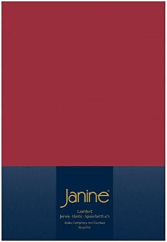 Janine Spannbettlaken Mako-Feinjersey Classic Jersey für Matratzen 180–200 x 200 cm