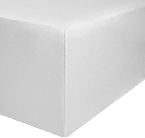 AVANTGARDE Spannbettlaken 180x200–200x220 cm, 40 cm Steg – 100% Jersey-Baumwolle 170 g/m², OEKO-TEX – passend für Boxspr