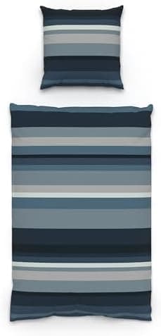 LARAWELL Bettwäsche-Set 135x200 Baumwolle