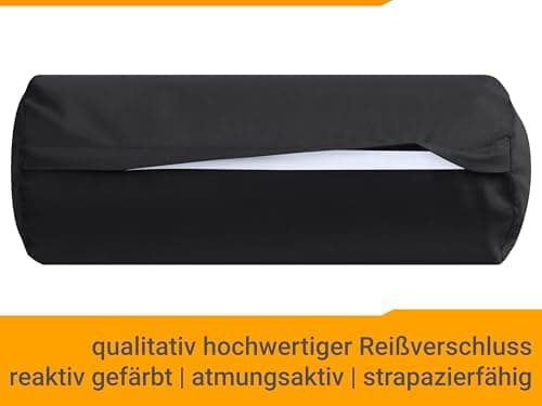 Doppelpack Baumwoll-Kissenbezüge 40 x 15 cm – Navyblau, schlichtes modernes Design