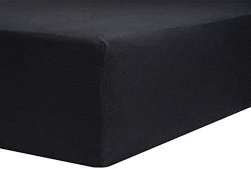 AVANTGARDE Spannbettlaken 180x200–200x220 cm, 40 cm Steg – 100% Jersey-Baumwolle 170 g/m², OEKO-TEX – passend für Boxspr