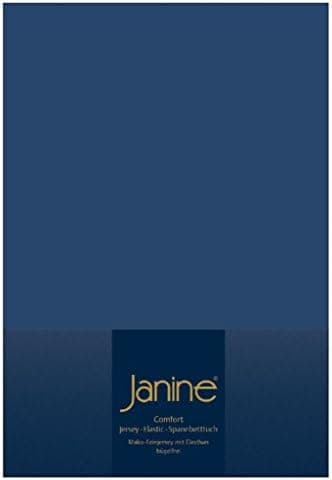 Janine Spannbettlaken Mako-Feinjersey Classic Jersey für Matratzen 180–200 x 200 cm