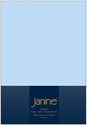 Janine Spannbettlaken Mako-Feinjersey Classic Jersey für Matratzen 180–200 x 200 cm