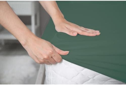 Livessa Spannbettlaken Jersey Baumwolle 140x200 cm mit 30 cm Matratzenhöhe – ultra weich & atmungsaktiv, passt für 150x2