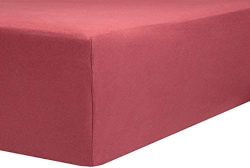AVANTGARDE Spannbettlaken 180x200–200x220 cm, 40 cm Steg – 100% Jersey-Baumwolle 170 g/m², OEKO-TEX – passend für Boxspr