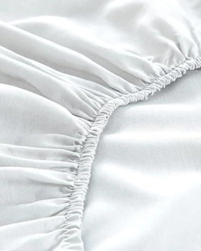 1) Spannbettlaken 100x200 cm Hellgrün — 100% Baumwolle-Jersey mit Lycra, für Matratzen bis 25 cm

2) Jersey-Spannbettlak
