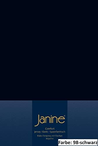 Janine Spannbettlaken Mako-Feinjersey Classic Jersey für Matratzen 180–200 x 200 cm