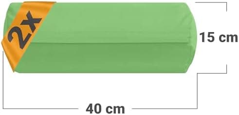 Doppelpack Baumwoll-Kissenbezüge 40 x 15 cm – Navyblau, schlichtes modernes Design