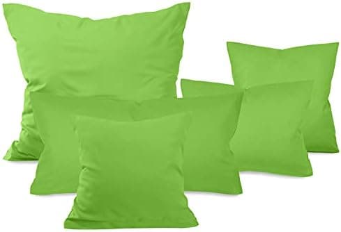 Doppelpack Baumwoll-Kissenbezüge 40 x 15 cm – Navyblau, schlichtes modernes Design