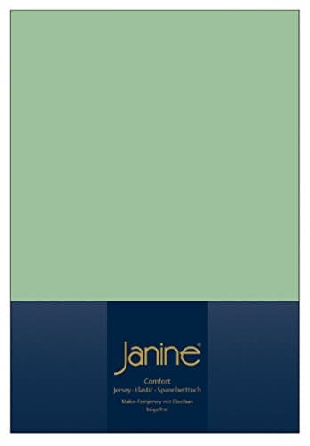 Janine Spannbettlaken Mako-Feinjersey Classic Jersey für Matratzen 180–200 x 200 cm