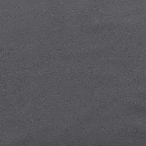 Dreamzie Kissenbezug 40x80 (2er Set) – Mikrofaser weich, OEKO-TEX STANDARD 100, Anthrazit mit Reißverschluss