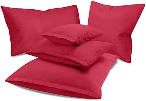 Doppelpack Baumwoll-Kissenbezüge 40 x 15 cm – Navyblau, schlichtes modernes Design