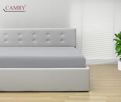 Camry Spannbettlaken 180x200–200x200 cm – Baumwoll‑Jersey Orange