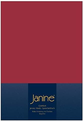Janine Spannbettlaken Mako-Feinjersey Classic Jersey für Matratzen 180–200 x 200 cm