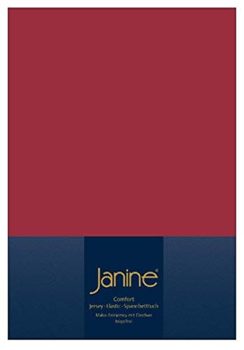 Janine Spannbettlaken Mako-Feinjersey Classic Jersey für Matratzen 180–200 x 200 cm