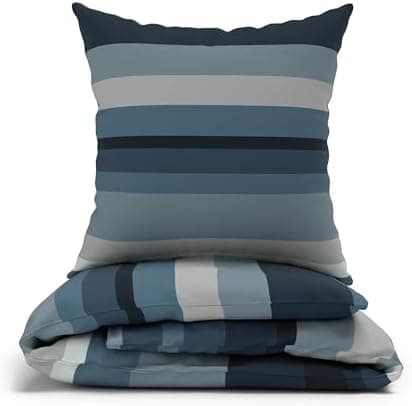 LARAWELL Bettwäsche-Set 135x200 Baumwolle