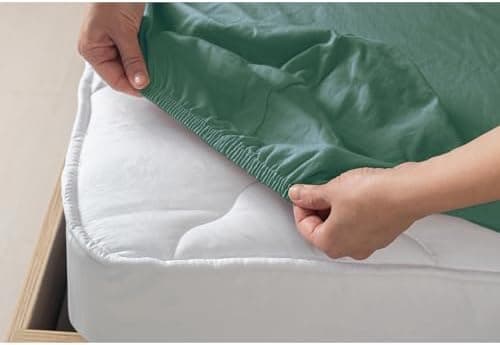 Livessa Spannbettlaken Jersey Baumwolle 140x200 cm mit 30 cm Matratzenhöhe – ultra weich & atmungsaktiv, passt für 150x2
