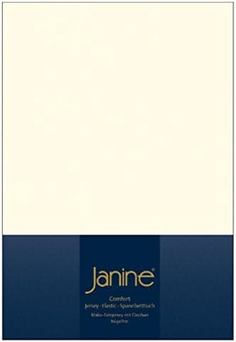 Janine Spannbettlaken Mako-Feinjersey Classic Jersey für Matratzen 180–200 x 200 cm