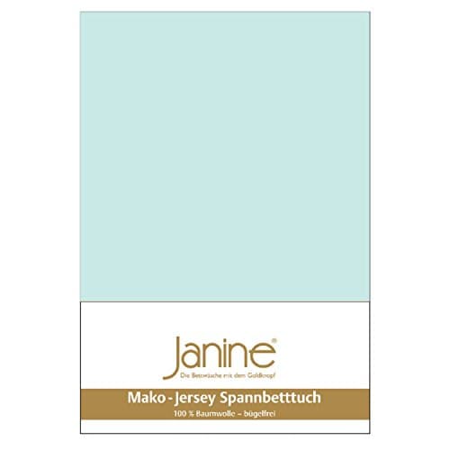 Janine Spannbettlaken Mako-Feinjersey Classic Jersey für Matratzen 180–200 x 200 cm